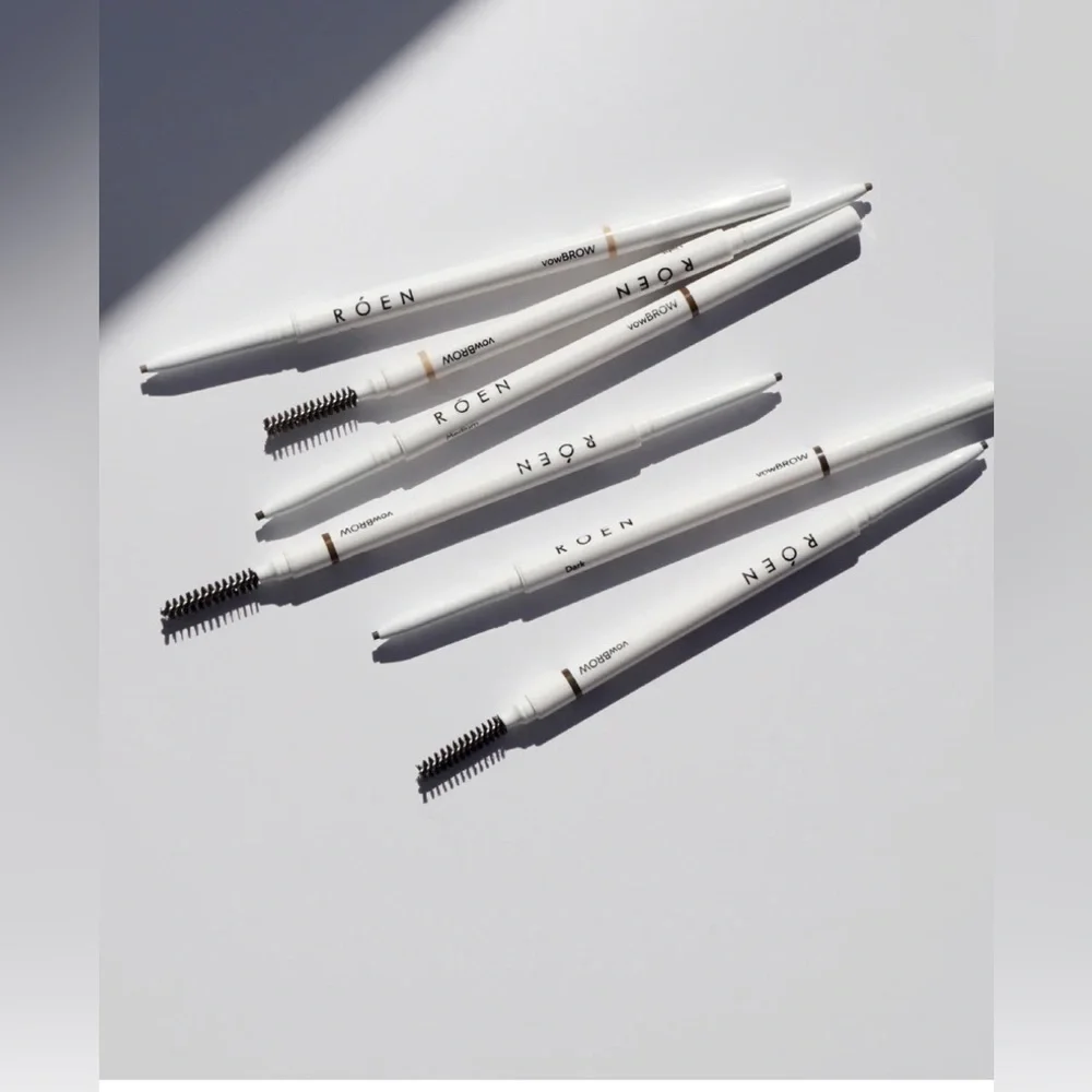 ROEN Beauty vowBROW‎ Eyebrow Pencil Dark Retractable Precision Brow Pencil New